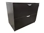 Espresso 2 Drawer Lateral File - 35.5 Inch Wide 