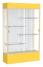 Glass Display Case with Lights -  48 x 80