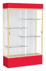 Glass Display Case with Lights -  48