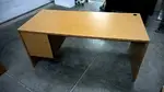 Used Desk with Lockable File Drawers