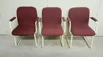 Red Office Waiting Room Chairs