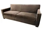 Brown Fabric Sofa 