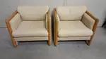 Vinyl Reception Accent Chairs