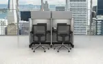 2 Person Call Center Cubicle with Power