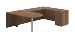 U Shaped Peninsula Desk