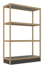 3 Tier Storage Shelf - 48 x 72