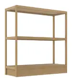 Wood Shelving Unit - 48 x 50