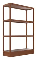 Wood Shelving Unit - 48 x 72