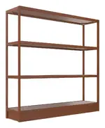 Wood Shelving Unit - 72