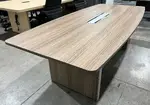 8' Miele Boat-Shaped Conference Table