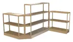 Large Wood Shelving Unit - 145