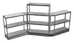 Open Back Shelving Unit - 160 x 72