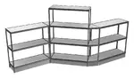 Open Back Shelving Unit - 160 x 72