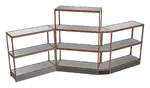 Open Back Shelving Unit - 160