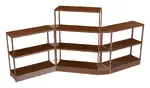 Open Wood Shelving Unit - 160 x 72