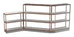 Open Back Shelving System -  194