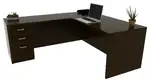 L Shaped Desk with Drawers