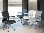 Mid Back Conference Room Chair with Arms