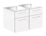 Set of 2 Drawer Hanging Pedestals for Corp Design Desks