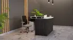 Modern L Shaped Reception Desk