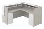 Modern L Shaped Reception Desk