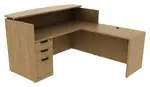 L Shaped Reception Desk