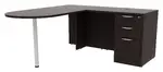 L Shaped Peninsula Desk