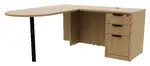 L Shaped Peninsula Desk