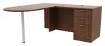 L Shaped Peninsula Desk