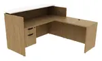 L Shaped Reception Desk