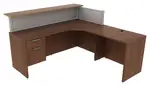 L Shaped Desk with Storage