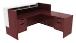 L Shaped Reception Desk