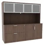 Storage Credenza with Hutch