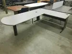 Large L Shape Desk Workstation