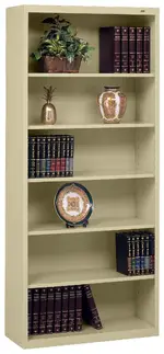 6 Shelf Bookcase - 13.5 Deep