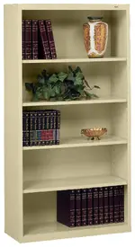 5 Shelf Bookcase - 13.5 Deep