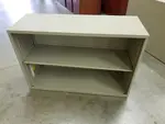 2 Shelf Metal Bookcase