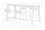 Counter Height Table and Chairs Set