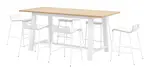 Counter Height Table and Chairs Set