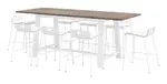 Counter Height Table and Chairs Set