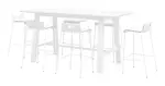 Bar Height Table and Chairs Set