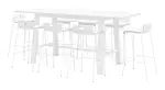 Bar Height Table and Chairs Set