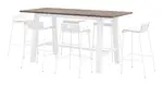 Bar Height Table and Chairs Set