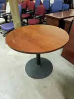 36 Inch Cherry Round Table