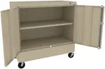 Small Mobile Storage Cabinet