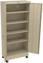 Tall Mobile Storage Cabinet