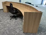 Three Person Reception Desk