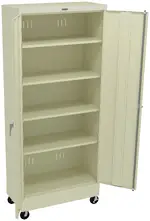 Tall Mobile Storage Cabinet