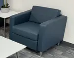 Office Armchair with Power Outlets