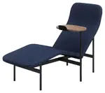 Chaise Lounge Chair with Side Table